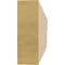 Ekena Millwork 2in. W x 6in. H x 24in. L New Brighton Woodgrain TimberThane Rafter Tail, Primed Tan RFTUR02X06X24NEBRCPR - alternate 3